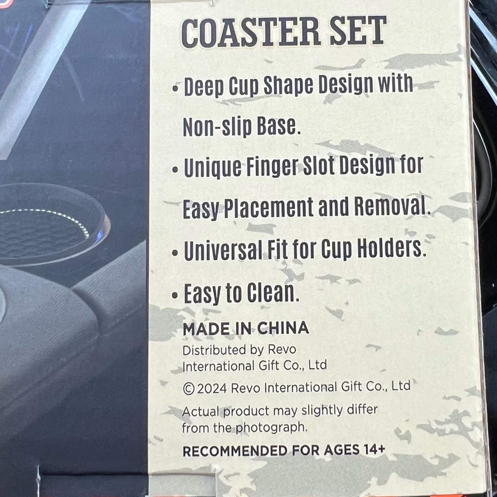 Cup Coaster Set - Picture 2 of 2